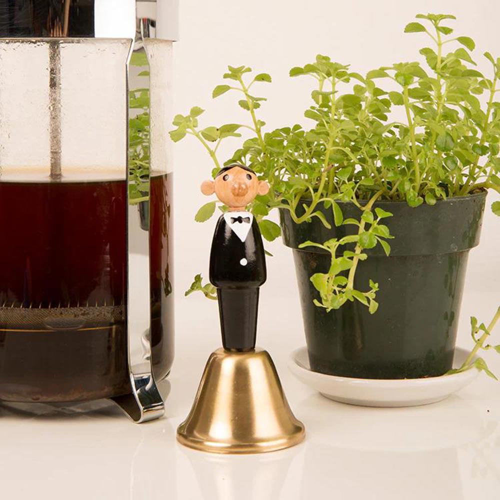 Kikkerland Waiter Dinner Bell